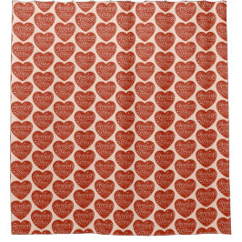 Cortina Para Box Sweet Kiss Shower Curtain