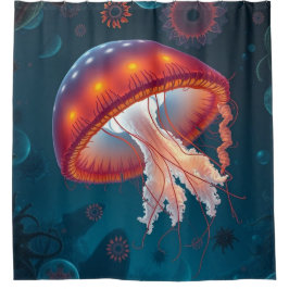 Cortina Para Box „Tanz der Quallen – Magie aus der Tiefe“