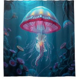 Cortina Para Box „Tanz der Quallen – Magie aus der Tiefe“