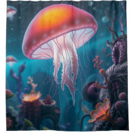 Cortina Para Box „Tanz der Quallen – Magie aus der Tiefe“