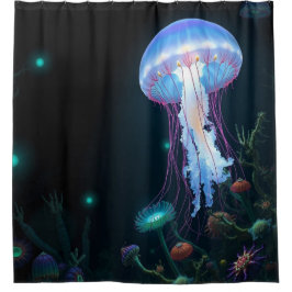 Cortina Para Box „Tanz der Quallen – Magie aus der Tiefe“