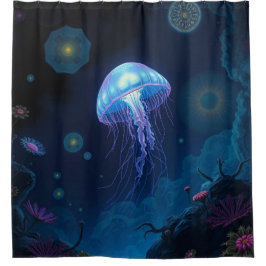 Cortina Para Box „Tanz der Quallen – Magie aus der Tiefe“
