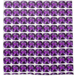Cortina Para Box Tanzanite Gemstone Purple
