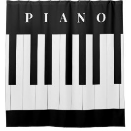 Cortina Para Box Teclas de Piano Música Teclado Instrumento Preto B