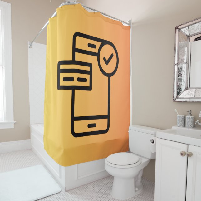 Cortina Para Box Telefone das Cortinas do chá (In Situ)