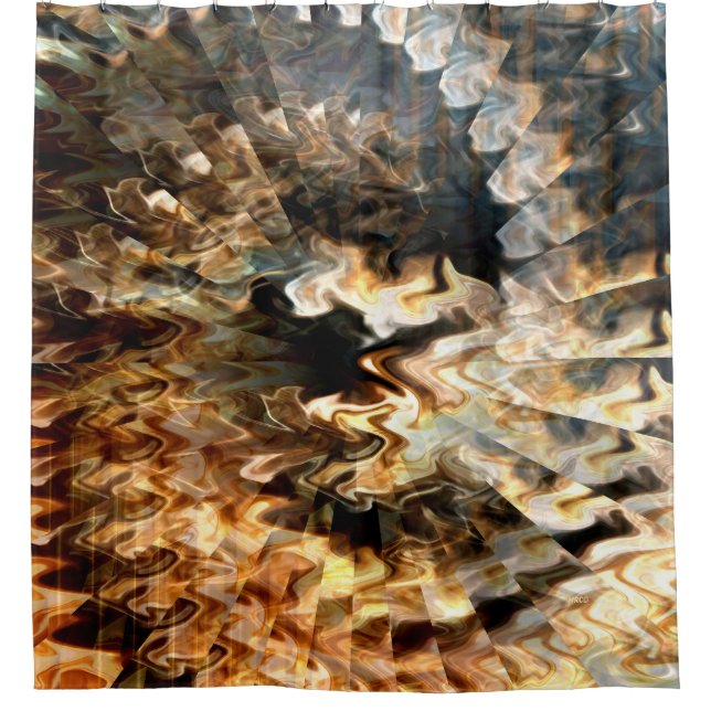 Cortina Para Box Tempestade louca....... (Frente)