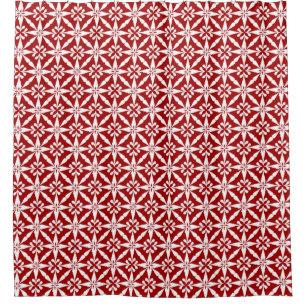 Cortina Para Box Teste padrão de estrela de Ikat - obscuridade -