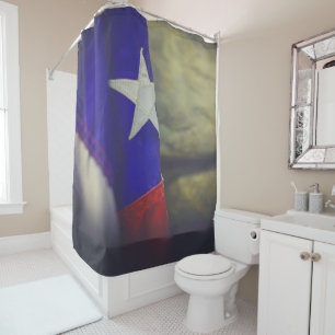 Cortina Para Box Texas Flag Rustic Lone Star State EUA