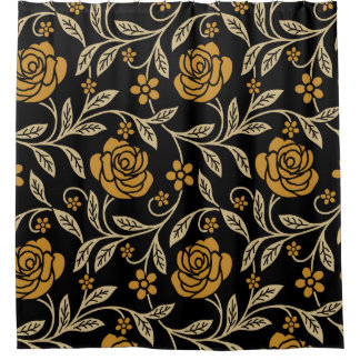 Cortina Para Box Têxtil indiano: tradicional sem costura floral.