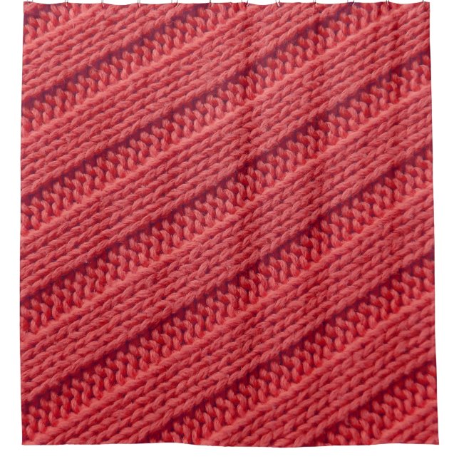 Cortina Para Box Textura de crochê de strippy. (Frente)