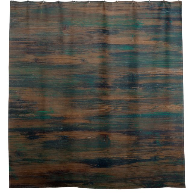 Cortina Para Box Textura de madeira de árvores de fundo (Frente)