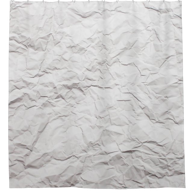Cortina Para Box Textura de papel enrugada (Frente)