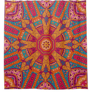 Cortina Para Box Textura mármore colorida, interior de alta resoluç