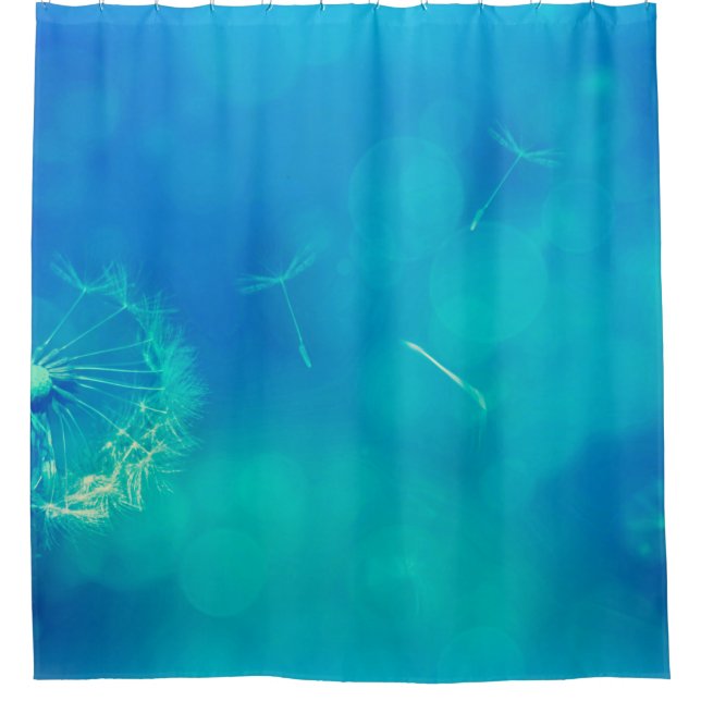 Cortina Para Box Texture background dandelion nature (Frente)
