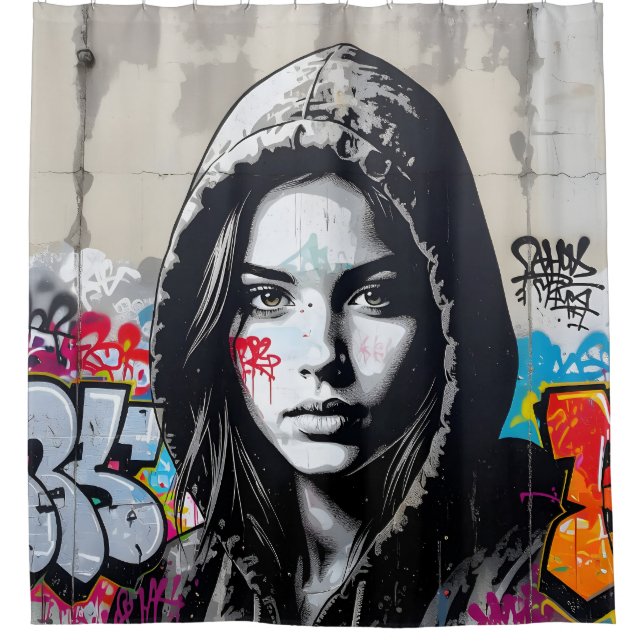 Cortina Para Box The Quiet Observer -  (Frente)