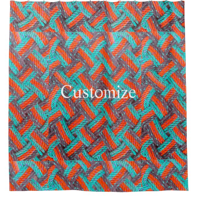 Cortina Para Box Thunder_Cove da Matriz de Corda Náutica (Frente)