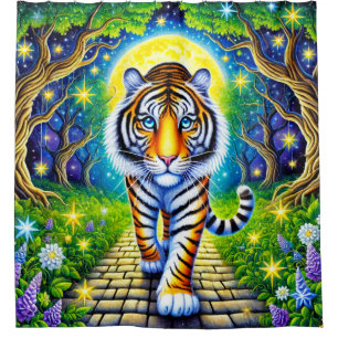 Cortina Para Box Tiger Art