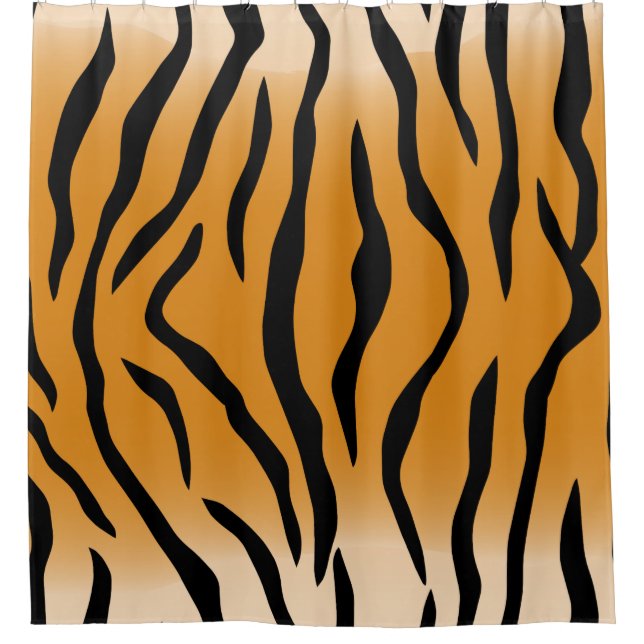 Cortina Para Box Tiger stripes pattern (Frente)