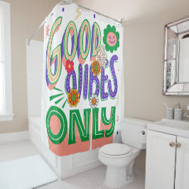 Cortina Para Box Tipografia de Ilustração de Boas Víbias