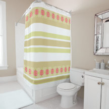 Tiras com destaque floral em Rosa poeirento