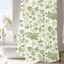 Cortina Para Box Toile de Elegance Garden