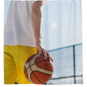 Cortina Para Box Trabalho de arte de basquetebol