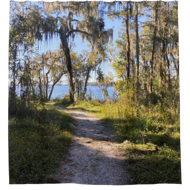 Cortina Para Box Trail By The River (Frente)