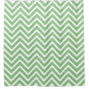 Cortina Para Box Traje Decorativo De Padrões De Chevron E Branco