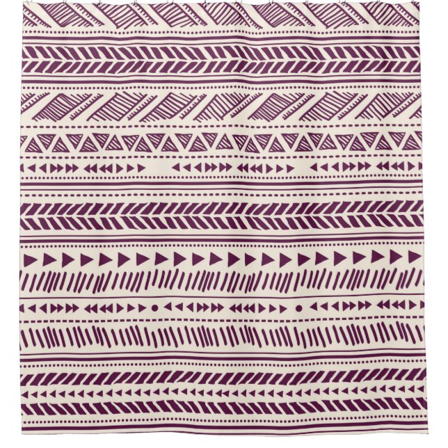 Cortina Para Box Tribal sem descontinuidades  (Frente)