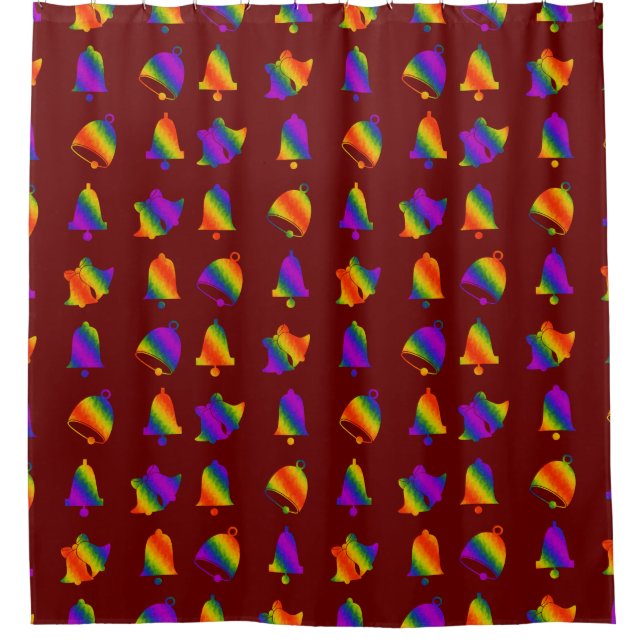 Cortina Para Box Trippy Bells Natal (Frente)