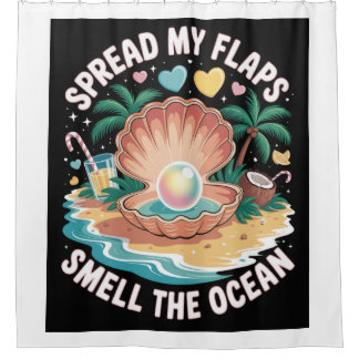 Cortina Para Box Tropical Tease  Spread My Flaps, Smell the Ocean 