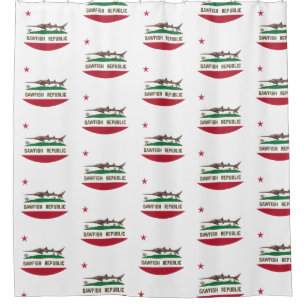 Cortina Para Box Tubarão-carpinteiro, Ray Flag