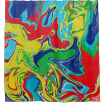 Turquesa Vermelha Moderna Abstrato Verde Verde Ama
