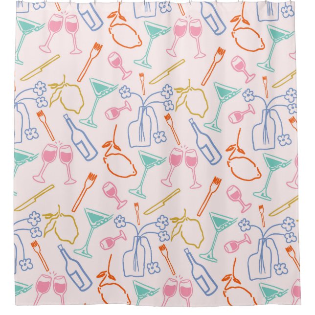 Cortina Para Box Tuscan Evening (Frente)