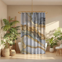 Um fundo de mármore branco e dourado luxuoso