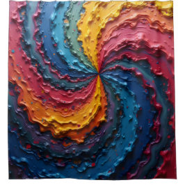 Cortina Para Box Um orgulho arco-íris girando no mundo