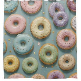Cortina Para Box Um Sonho Caprichoso de Donuts Pastel