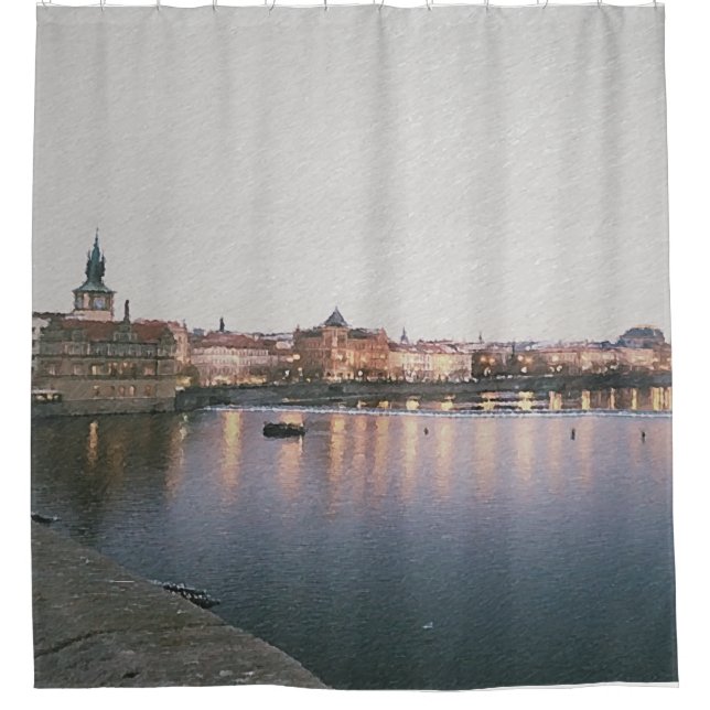 Cortina Para Box Uma Noite em Praga (Frente)