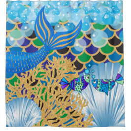 Cortina Para Box Uma Vida Sereia Fantástica