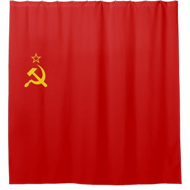 Cortina Para Box União Soviética (URSS) (martelo comunista e foice (Frente)