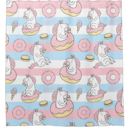 Cortina Para Box Unicórnios