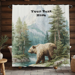 Cortina Para Box Urso Pardo