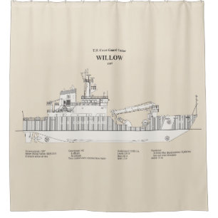 Cortina Para Box USCG Cutter Willow wlb- 202 - SBD