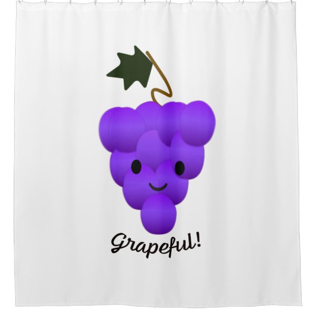 Cortina Para Box Uvas Gratas (Frente)