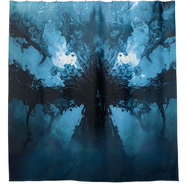 Cortina Para Box various skulls 015a shower curtain (Frente)