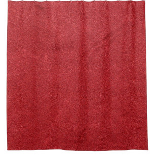 Cortina Para Box Veludo vermelho moderno