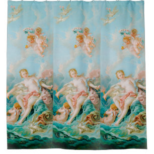 Cortina Para Box Vênus nas ondas de François Boucher