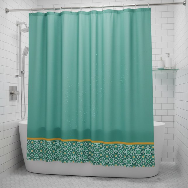Cortina Para Box Verde (Criador carregado)