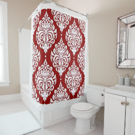 Cortina Para Box Vermelho