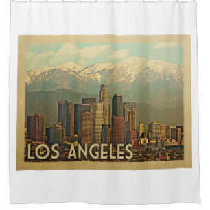Cortina Para Box Viagens vintage Los Angeles California